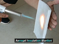 তাপ বা ঠান্ডা তাপ নিরোধক জন্য সিলিকন Airgel কম্বল Pyrogel