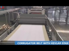 কেভলার প্রান্ত সহ corrugator বেল্ট