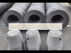 ইলেকট্রিক ফার্নেস ফিউজিংয়ের জন্য উচ্চ দক্ষতা এবং টেকসই আরপি গ্রাফাইট ইলেকট্রোড