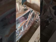 এক স্তরীয় রোল বডি গঠন সহ কালো সিনথেটিক রাবার ইপিডিএম সারফেস করোনা নিপ রোল