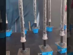 ম্যানুয়াল বেস ঘূর্ণন হ্রাস লিফট / ট্রান্সমিশন ওয়ার্ম গিয়ার স্ক্রু জ্যাক