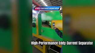 অ-লৌহঘটিত ধাতু পুনর্ব্যবহারের জন্য এডি কারেন্ট সেপারেটর