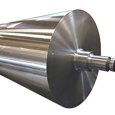 Hard Chromium Plated Cooling Roller for Plastic Sheet Extrusion with Temperature Difference ≤0.5 Degrees and Hardness HRC62