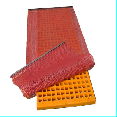 Tufflex Mining Screen 3mm Square Holes Polyurethane-Coated Anti-Blinding