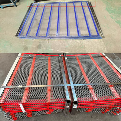 Woven 610*610 Slotted Self Cleaning Screen Mesh Anti Clog For Mining Equipment