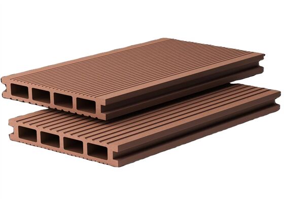 Waterproof WPC Floor Customized Garden / Pool / Terrace Decking Board