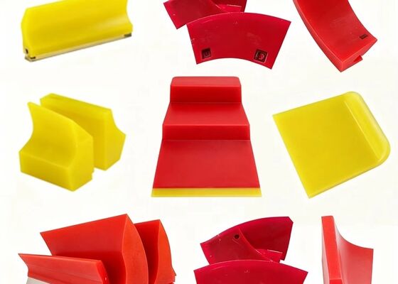 Primary Conveyor Belt Cleaner Polyurethane Scraper with Steel Holder Mining Use