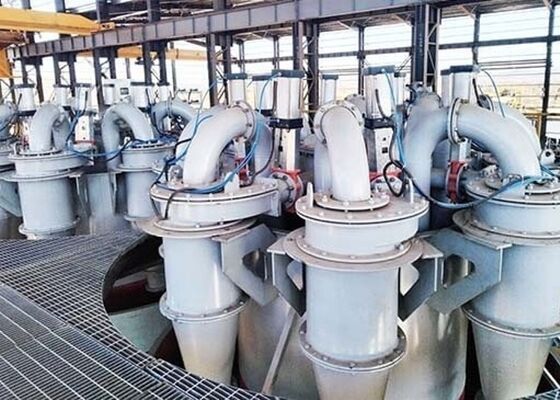 High Strength Plastic Hydrocyclone For Mining Slurry Classification And De watering