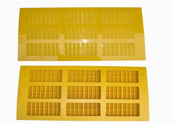 Wear Resistance Polyurethane Dewatering Screen Panel with Steel Frame and High Opening Ratio for Mining
