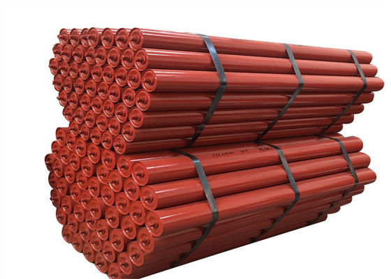 High Strength Bearing Structure Trough Conveyor Roller Lightweight HDPE Shell For Corrosion Resistant Mining