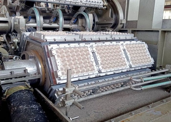 Paper Pulp Semi-Automatic Egg Tray Machine With Dryer