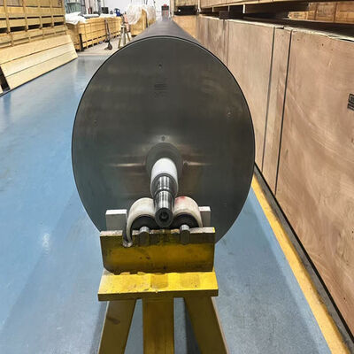 Ultra-wide Carbon Fiber Contact Roller with 40 ShoreA Hardness and 0.25mm Crown for Corrosion Resistance