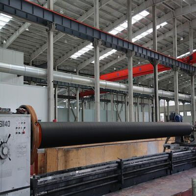 EPDM Corona Nip Roller with 46-51 Shore A Hardness 0.8-1.0mm Crown and ≦0.10mm Runout for BOPP and BOPET Film Lines