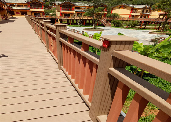 Wood Plastic Composite WPC Fence Board For Garden Outdoor Fence