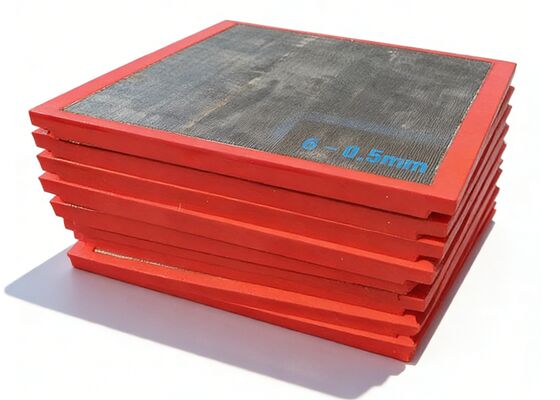 Wear Resistant Polyurethane Edging Wedge Wire Screen for Sand and Aggregate Sorting