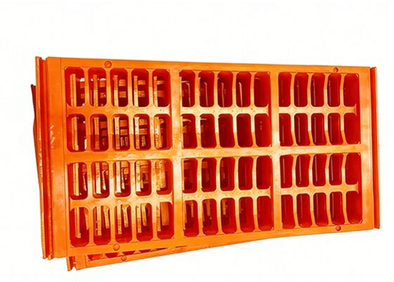 LS SLS Series 300x610mm Wear-Resistant Rubber Screen Panel for Coal Dewatering Applications Technical