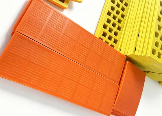 Replacement Polyurethane Screen Panels for Shaker Machines in Oil Sand Mining