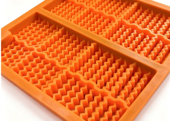 Modular PU Screen Panel with Pin and Sleeve Fastening for Quarrying