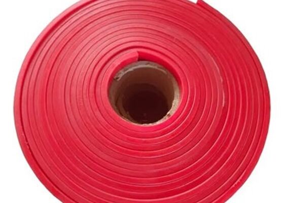 Polyurethane Conveyor Belt Side Seal Blue Color Heavy Duty Mining Conveyor Strip