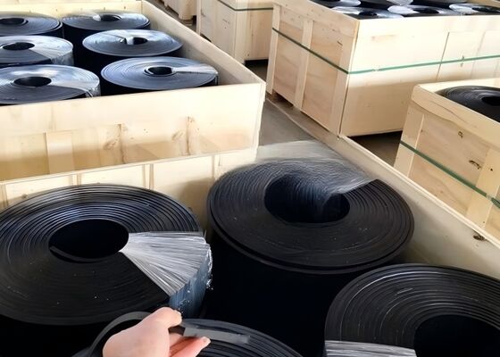 PU Conveyor Skirting Board High Abrasion Resistance Dust Control Aggregate Conveyor Use