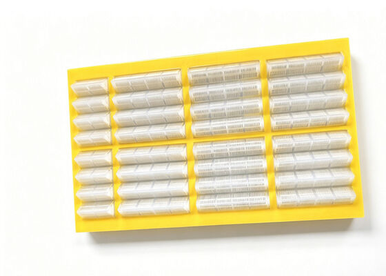 High Rebound MDI Polyurethane Fine Screen Panel for Copper Tailings Treatment