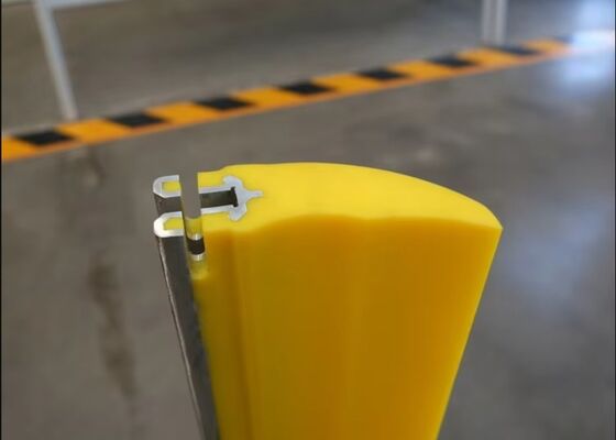 Mining Conveyor Belt Scraper Flexible PU Blade Long Service Life Industrial Design
