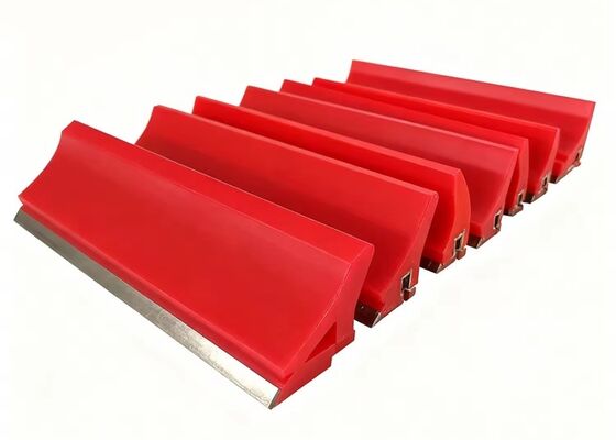 Conveyor Belt Cleaner System Polyurethane Blade Easy Replacement Mining Conveyor Part