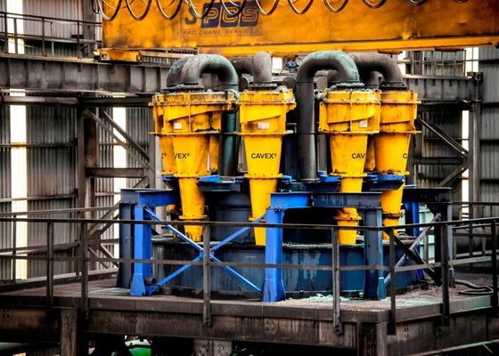 Ceramic Lined Mining Hydrocyclone Separator High Efficiency Slurry Classification Equipment