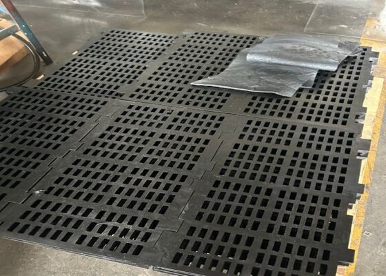 High Abrasion Resistant Mining Rubber Screening Panel System