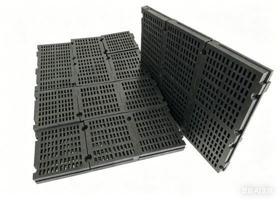 Anti Blinding Rubber Screen Mesh for Wet Material Processing