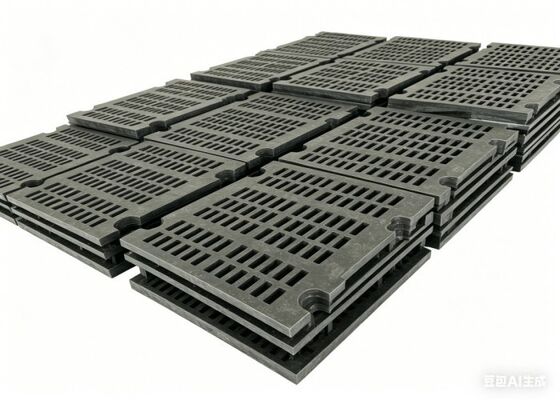 Premium Rubber Screen Mesh for High Capacity Screening Systems