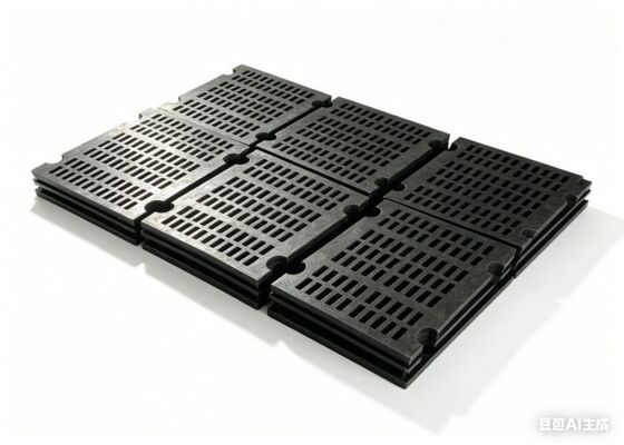 Mining Rubber Screening Media for High Capacity Ore Processing