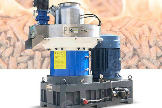 Hydraulic Briquette Press with Oil Cooler for 24/7 Operation