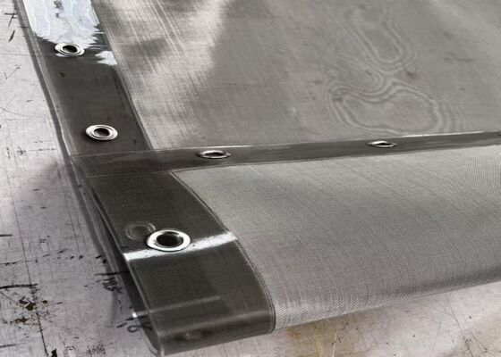 HUATAO 316 Grommet Screen Folded Edge >80°C for Chemical Processing