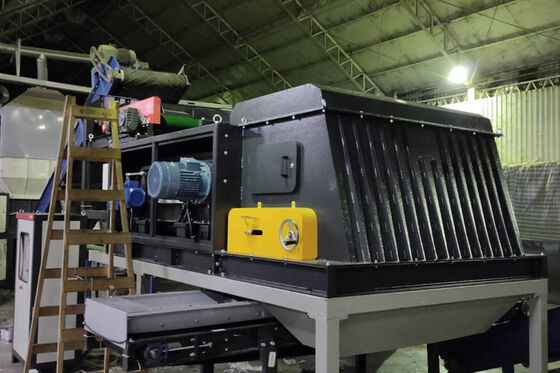 Anti Static Belt Eddy Current Separator for Dusty E waste Shredding Plant