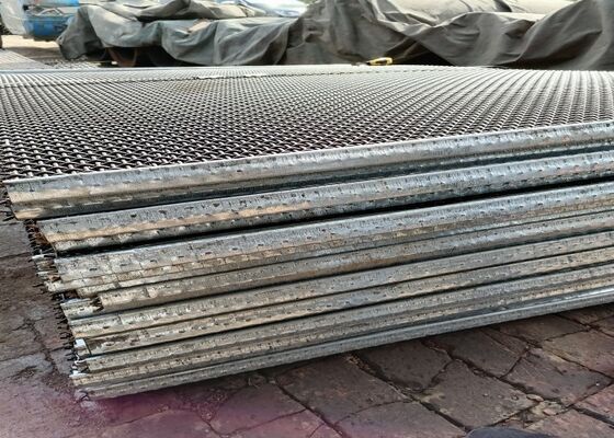 High Strength Manganese Steel Quarry Screen Mesh for Sand Gravel and Aggregate Separation