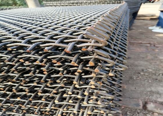 High Strength Manganese Steel Quarry Screen Mesh for Sand Gravel and Aggregate Separation
