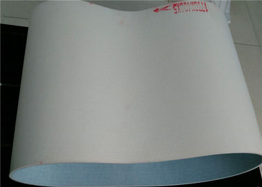 Battery Pasting Machine Felt Conveyor Belt , Synthetic Fiber Fabric Wear Resistance