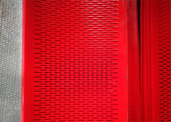 Highly Resilient Polyurethane Elastomer Flip Flop Screen with Customizable Color for Bolting and Clamping Systems