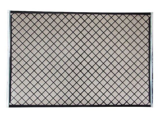 উচ্চ ফ্রিকোয়েন্সি হুক স্ট্রিপ নরম স্ক্রিন কম্পোজিট শেল শেকার স্ক্রিন কাস্টমাইজড মাত্রা এবং রেঞ্জ অফ জাল 8-250 সঙ্গে ড্রিলিং জন্য