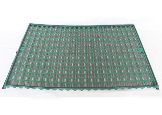 হাই ফ্রিকোয়েন্সি ওয়েভ স্ক্রিন স্টেইনলেস স্টীল শেল শেকার স্ক্রিন অয়েলফিল্ড ড্রিলিংয়ের জন্য বড় কার্যকর এলাকা সহ