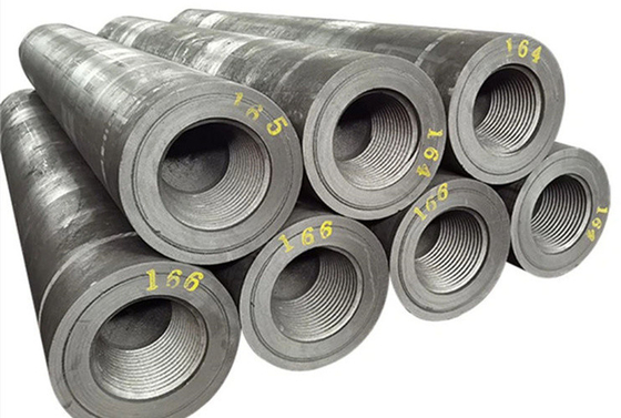 300mm - 900mm Uhp গ্রাফাইট ইলেক্ট্রোড দক্ষ শিল্প গলানোর জন্য