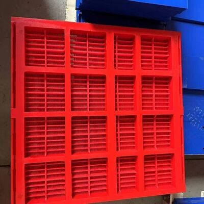 খনির কয়লা স্ক্রিনিংয়ের জন্য 30 মিমি পলিউরেথেন স্ক্রিন ম্যাট