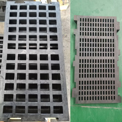 HUATAO 30 মিমি পুরু 305 × 305 মিমি শোর হার্ডনেস 40-60 অ্যান্টি-ক্লজিং কাঁচা স্ক্রিন প্যানেল কয়লা ডিহাইড্রেশনের জন্য