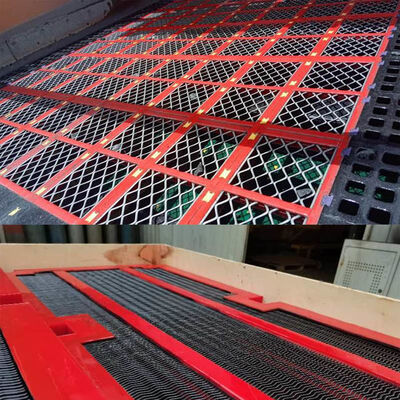 হাই স্ট্রেংথ পলি রিপল স্ব-পরিষ্কারের তারের জাল সহ অ্যান্টি-ব্লকিং এবং প্রাইমারি সিভিংয়ের জন্য পরিধান প্রতিরোধী