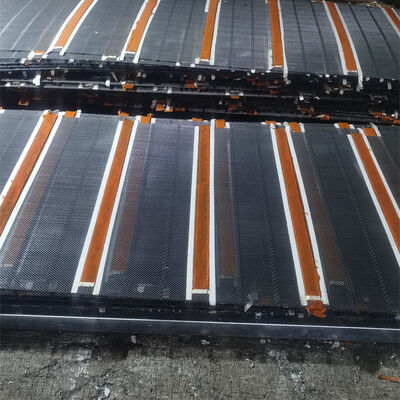 উচ্চ থ্রুপুট মাইনিং অ্যাপ্লিকেশনগুলির জন্য ১মিমি-৬৫মিমি অ্যাপারচার সহ স্টেইনলেস স্টিল স্ব-পরিষ্করণ তারের জাল