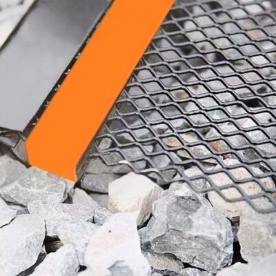 স্টেইনলেস স্টিল সেলফ ক্লিনিং হার্প স্ক্রিন (৪মিমি-২৫মিমি খোলা এবং সামঞ্জস্যযোগ্য ছিদ্রের আকার সহ) শুষ্ক বালি চালনের জন্য