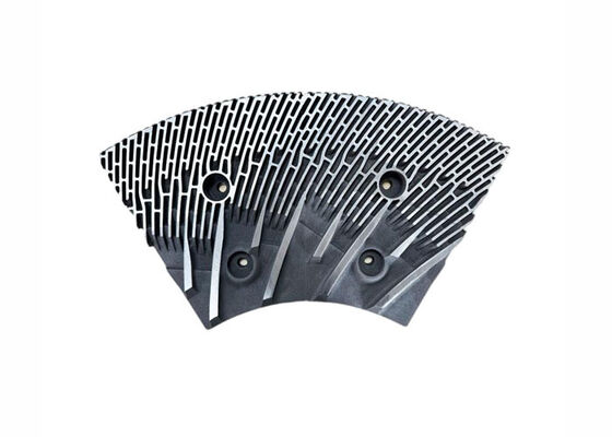 MDF/HDF রিফাইনার ডিফিব্রেটরের জন্য হার্ডনেস 63HRC সহ 30mm পুরু রিফাইনার সেগমেন্ট