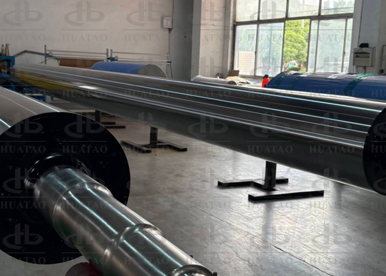Q345B ফ্লো সিস্টেম Bopp Bopet ফিল্ম ব্যালেন্স G2.5 এর জন্য লং লাইফ টাইম কুলিং রোলার