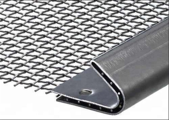 উচ্চ প্রসার্য শক্তি, abrasion প্রতিরোধের এবং খনির জন্য বিভিন্ন weaving ধরনের সঙ্গে ইস্পাত বোনা তারের জাল